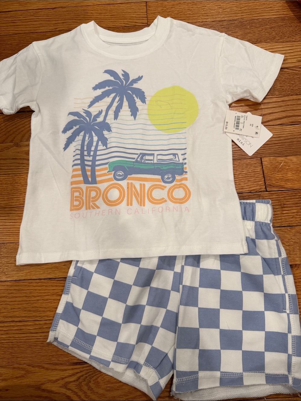 Grayson Mini Bronco Summer Toddler Boy Set 5T New With Tags